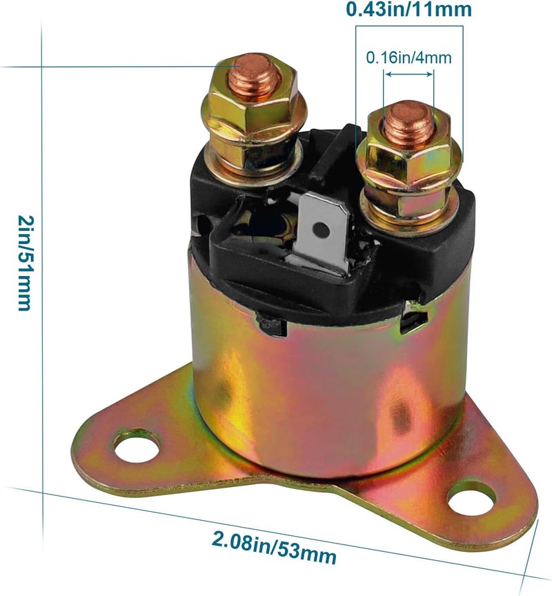Oceanair GX390 Starter Solenoid Relay for Predator 420 cc for Honda GX390 GX340 GX240 GX270 8HP 9HP 11HP 13HP 188F 190F Engine EC5500 EC6500 Generator 63968 63970 - Image 3